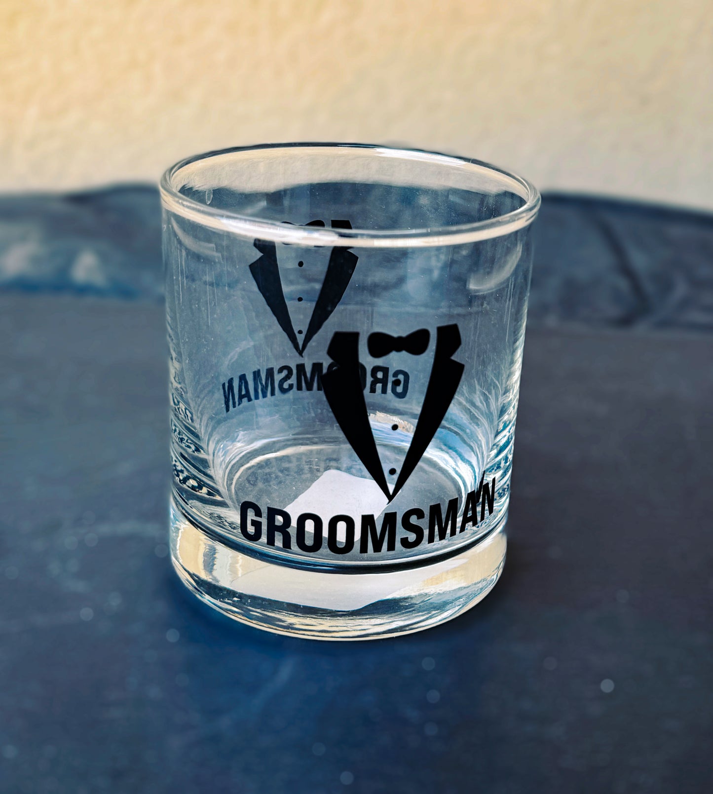 Groomsman Wiskey Glass